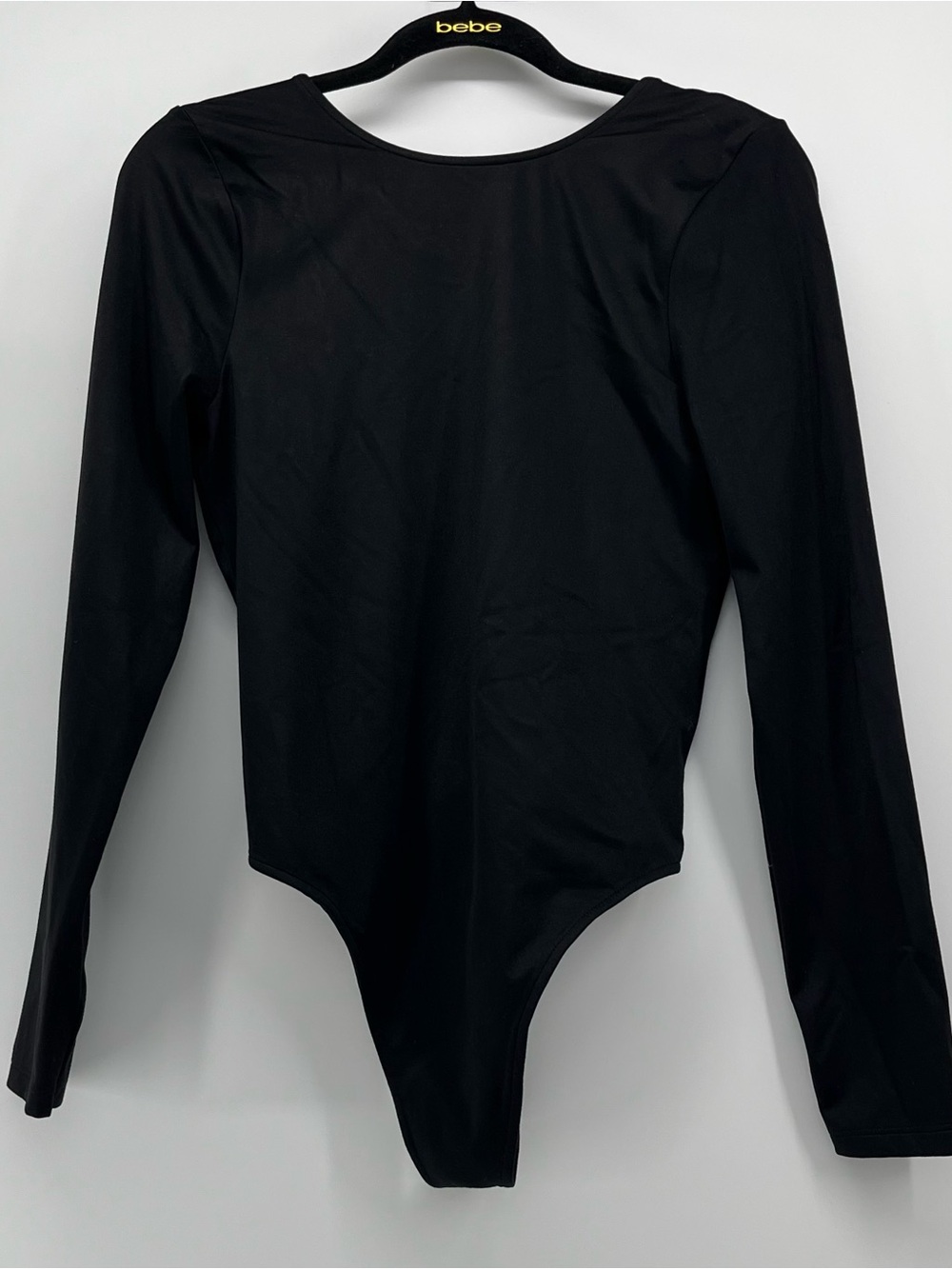 Victoria's Secret Sport Black Long Sleeve Open Back Bodysuit Leotard
- Size M